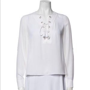 Rebecca Minkoff Tie Neck Blouse